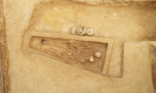 В Китае нашли останки возлюбленных, похороненных в обнимку