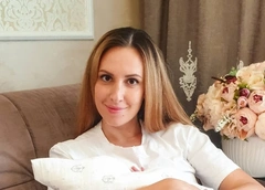 Ольга Гажиенко перестала скрывать лицо младшего сына
