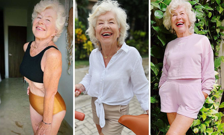76-летняя модель носит мини и короткие топы: как она выглядит в такой одежде