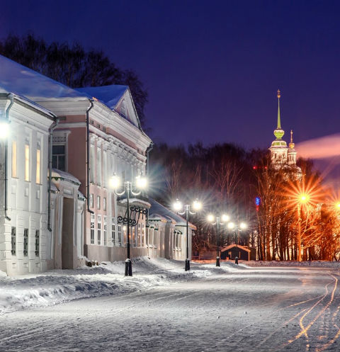 Великий Устюг — один из лучших городов для зимнего отпуска