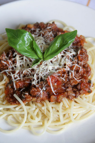 Спагетти болоньезе: мастер-класс