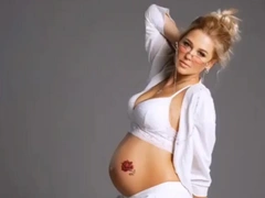 Супруга Евгения Алдонина опубликовала фото на последних месяцах беременности