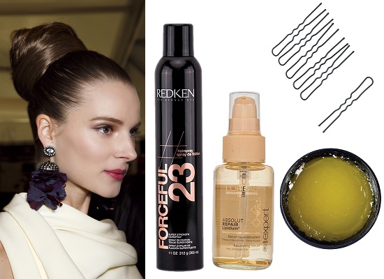 Redken Лак для волос Forceful, L’Oreal Professionnel Сыворотка для восстановления кончиков волос Absolut Repair,  Diva Набор шпилек для волос, Lush Желе для укладки Zest