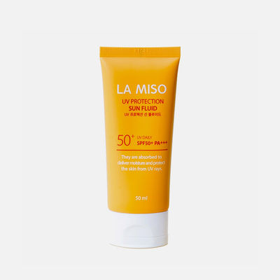 Солнцезащитный флюид для лица spf 50+, La Miso 