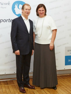 Виктор Шкулев и Юлия Соловьева