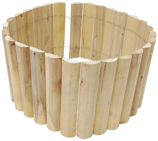 Бордюр деревянный, гибкий, радиусный, Timber and Style