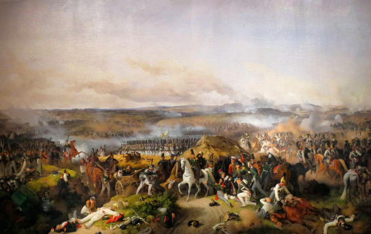 Петер фон Гесс. Бородинское сражение. 1843 год