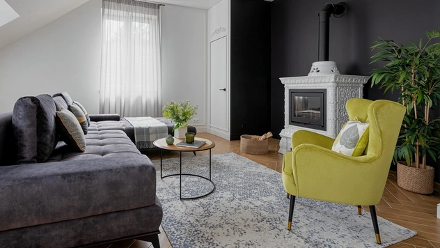 Мансарда с курортной атмосферой 65 м² в Светлогорске