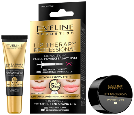 Eveline Cosmetics Набор для увеличения объема губ Lip therapy professional
