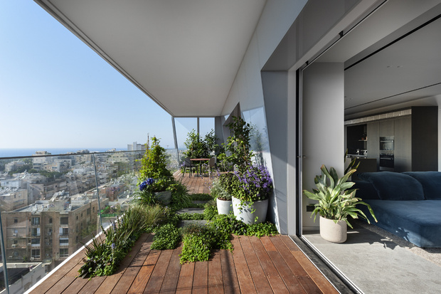 Фото №8 - Бетонные джунгли: апартаменты с террасой в Тель-Авиве