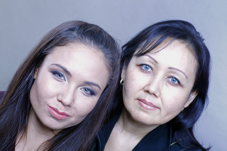 Ляйсан Утяшева с мамой Зульфией