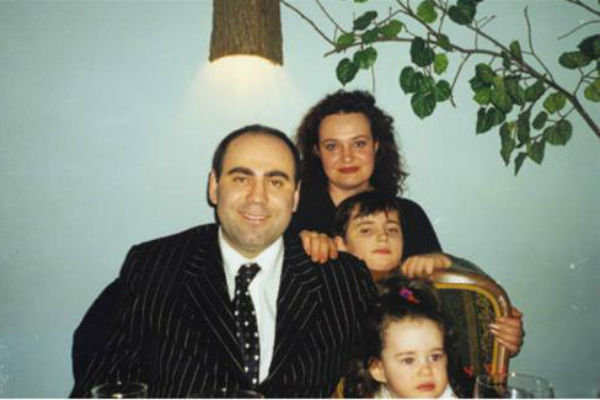 Иосиф Пригожин с первой семьей