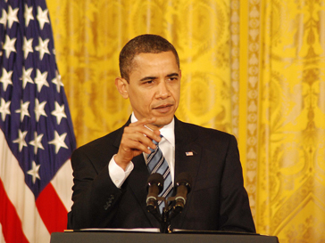 Барак Обама (Barack Obama) выдвинул ультиматум Муаммару Каддафи (Muammar Kaddafi)