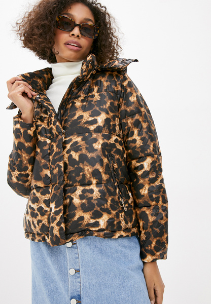 Куртка с леопардовым принтом