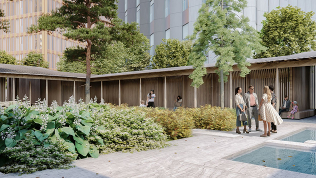 В новом ЖК Symphony 34 появится японский сад
