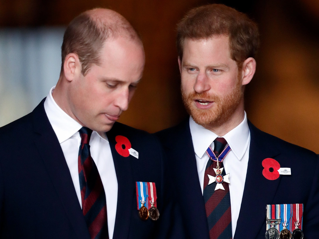 Принцы Уильям и Гарри | marieclaire.ru