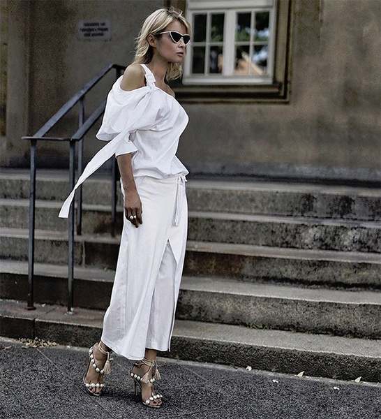 как правильно носить белую одежду