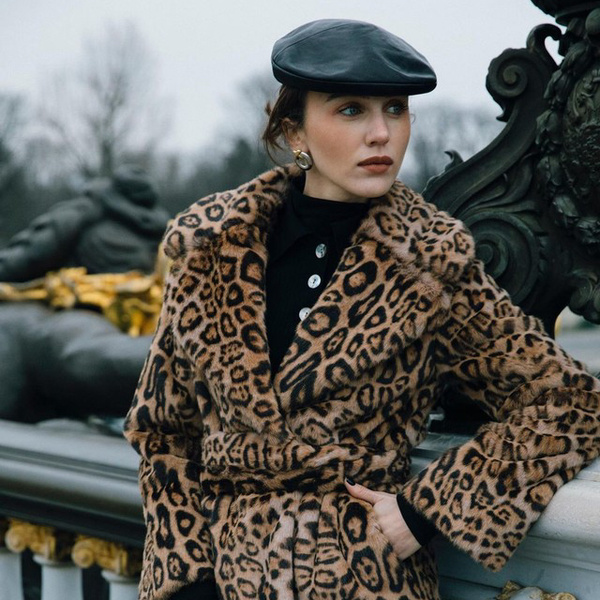Как носить леопардовый принт и не выглядеть вульгарно: модный урок от Мари Лист