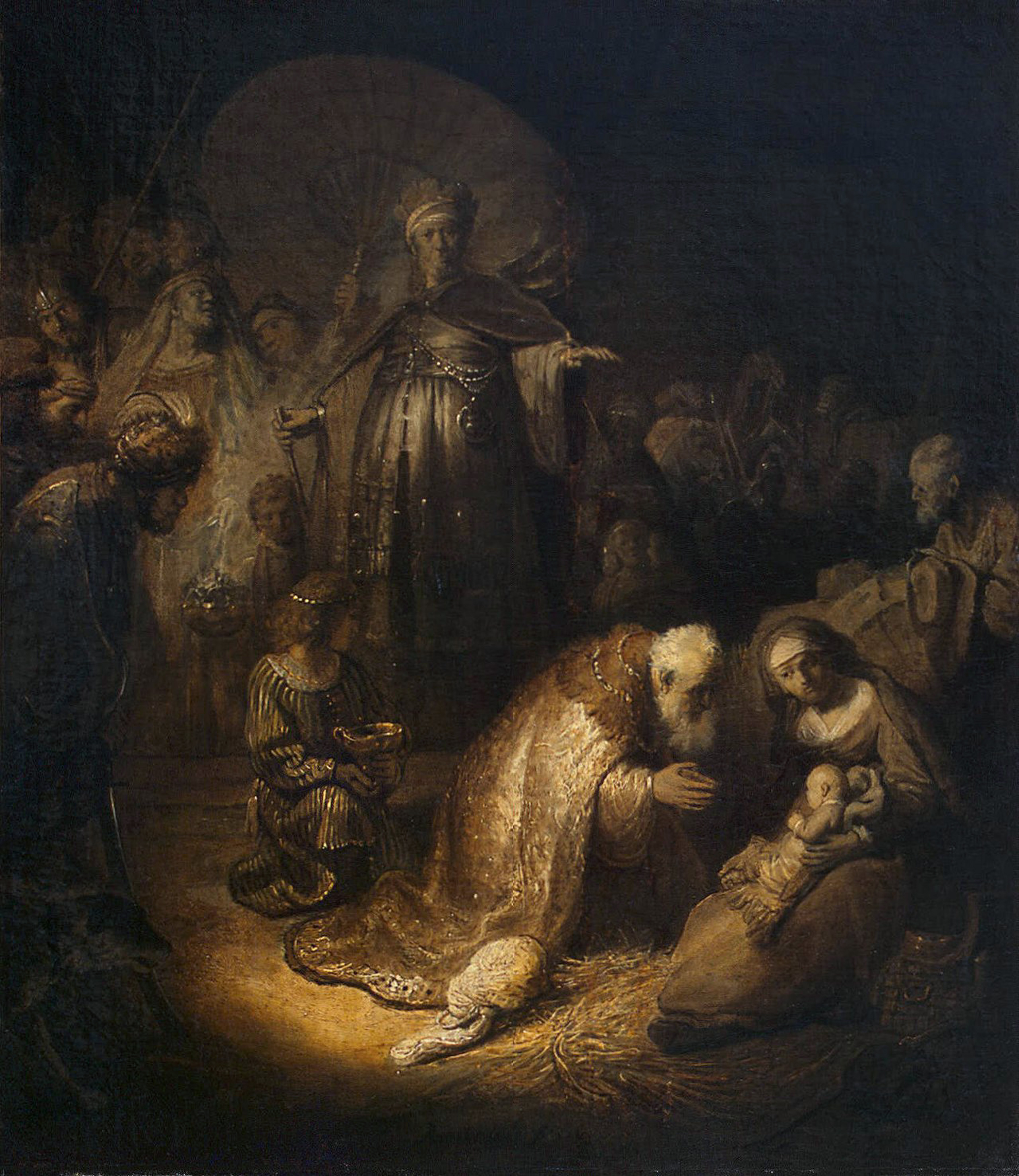 Считавшуюся утраченной картину Рембрандта нашли после падения со стены |  Вокруг Света