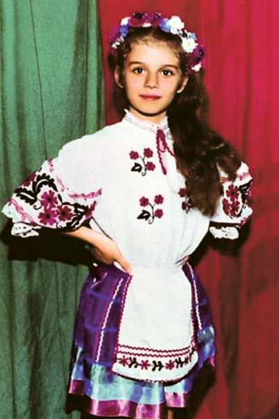 Седокова с детства любила выступать на сцене