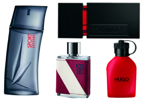 Туалетная вода: Kenzo Homme Sport Extreme, 3630 руб. Burberry Sport for Men, 2100 руб. Carolina Herrera CH Men Sport, 4100 руб. Hugo Boss Hugo Red, 2644 руб.