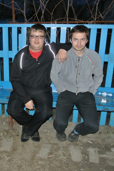 Таким Егор (слева) был до преображений