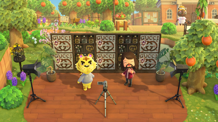 Gucci Beauty x Animal Crossing: как выглядит виртуальный Джаред Лето на острове Gucci