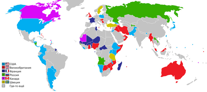 Карта: в какой стране глава государства получил образование