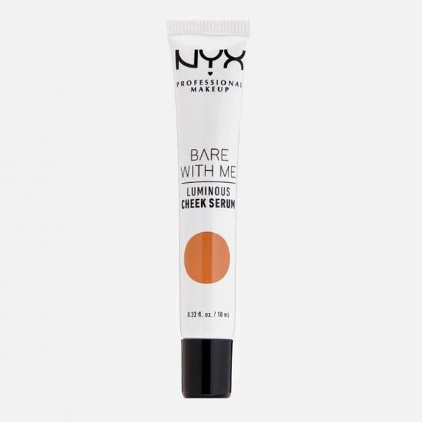 Румяна для лица  NYX PROFESSIONAL MAKEUP BARE WITH ME. LUMINOUS/SHROOMBIOTIC CHEEK SERUM 