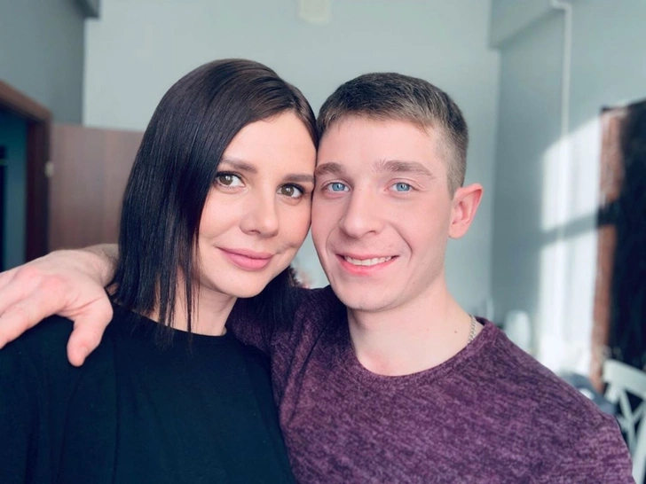 Марина Балмашева с экс-пасынком Владимиром | woman.ru