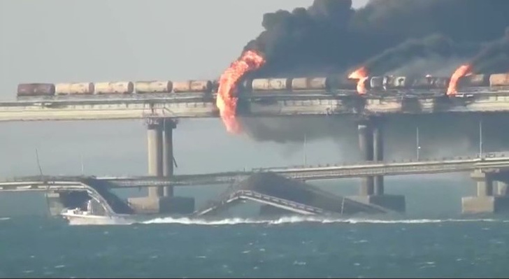 Владимир Путин назвал взрыв на Крымском мосту терактом