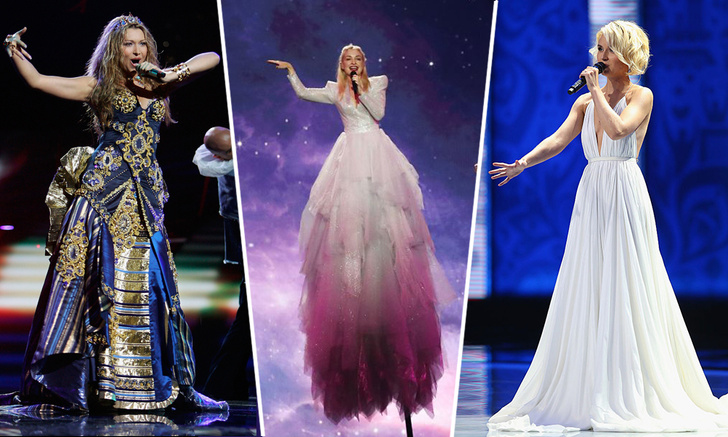 самые красивые платья за всю историю «Евровидения»: фото