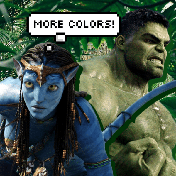 Цвет настроения синий: «Аватар», «Халк» и ещё 8 фильмов с цветными главными героями