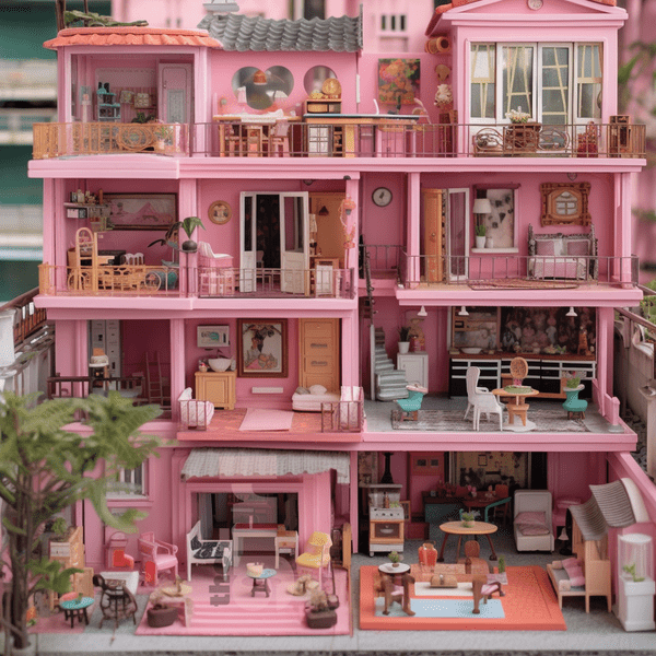 Жизнь в розовом цвете: нейросеть превратила 15 мировых столиц в домики Барби