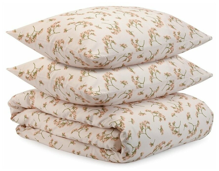 Комплект постельного белья из сатина с принтом «Степное цветение»