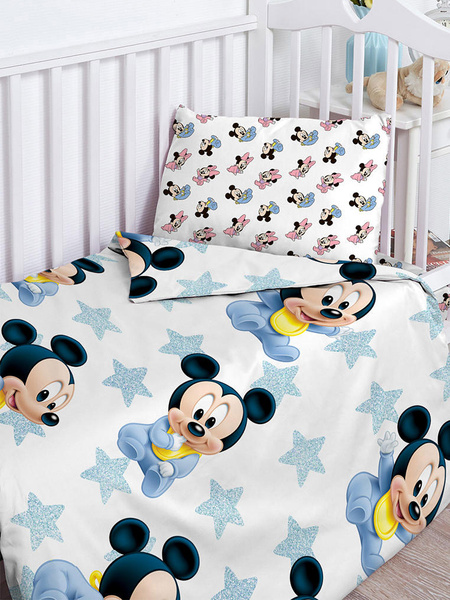 Постельное белье детское Disney Baby Микки Маус, «Непоседа»