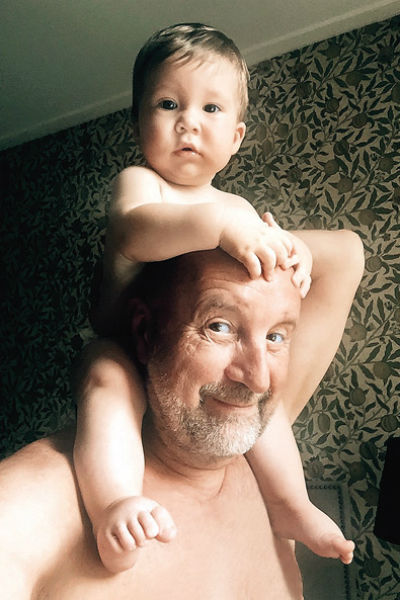 Леонид Ярмольник с любимым внуком