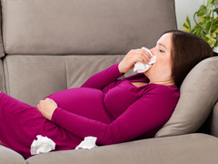 Простуда при беременности: 2-й триместр