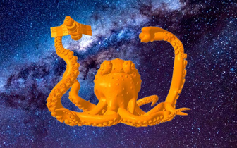 Грустно посмотрит в иллюминатор и сгорит: зачем в космос отправляют фигурку осьминога?