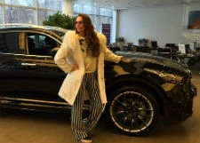 Алена Водонаева приобрела новое авто