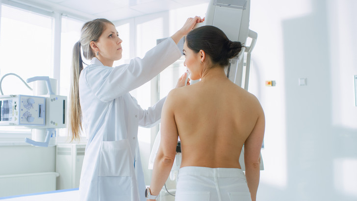 Маммография при раке молочных желез