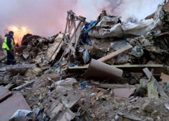 Жители Киргизии скорбят по погибшим в авиакатастрофе Boeing-747