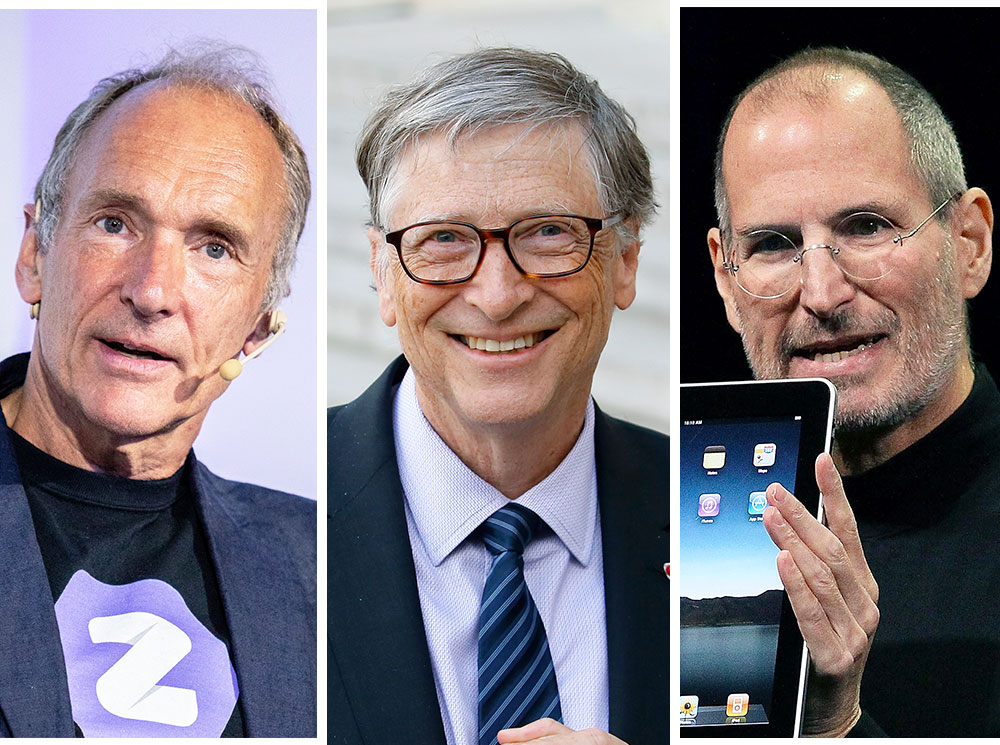 Тим Бернерс-Ли, Билл Гейтс, Стив Джобс | marieclaire.ru
