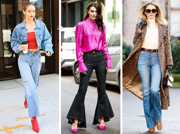 От бедра: как выбрать правильные джинсы-клеш