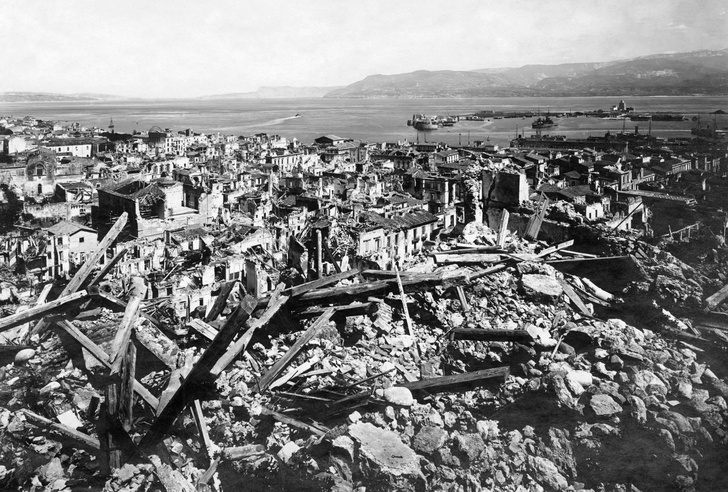 Сицилийская трагедия: Мессинское землетрясение в фотографиях