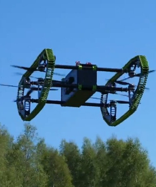 Как выглядит и работает трактор вертикального взлета (видео)