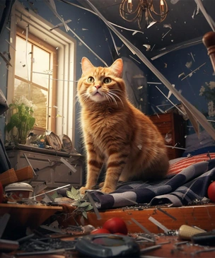 9 неочевидных опасностей, которые подстерегают кошку дома или в квартире