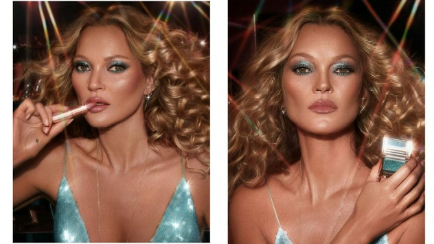 Идея праздничного макияжа, как у культовой супермодели 90-х Кейт Мосс