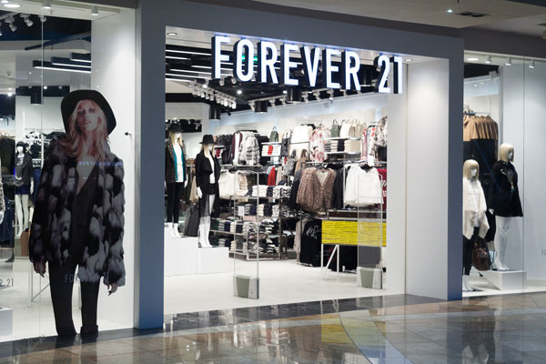 Открытие магазина Forever 21 в Москве было признано самым масштабным