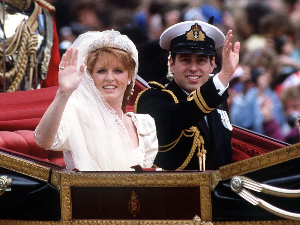 Свадьба Сары Фергюсон и принца Эндрю, 23 июля 1986 | marieclaire.ru